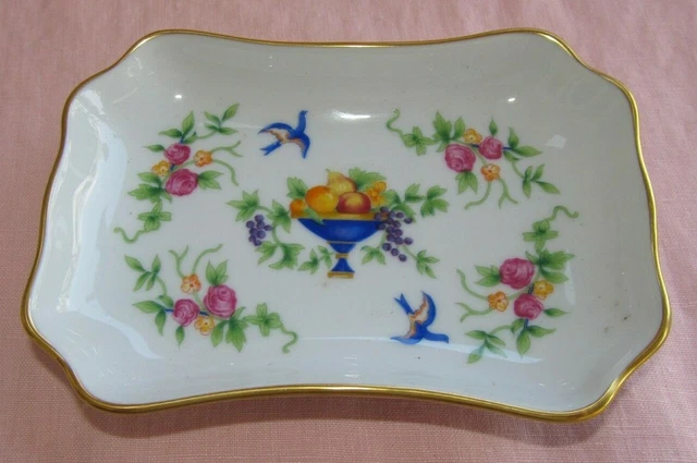 Vide poche en porcelaine Haviland Limoges modèle Renaissance