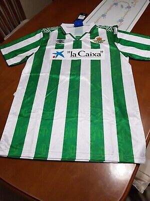 CAMISETA VINTAGE REAL BETIS TIEMPO DE MEYBA TALLA L PUBLICIDAD PEPSI Nº 12 SHIRT 