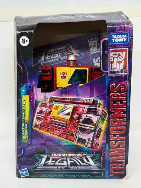 Transformers Generations Legacy Voyager Autobot Blaster & Eject