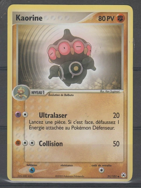 CARTE POKEMON - Kaorine 31/101 VF neuve