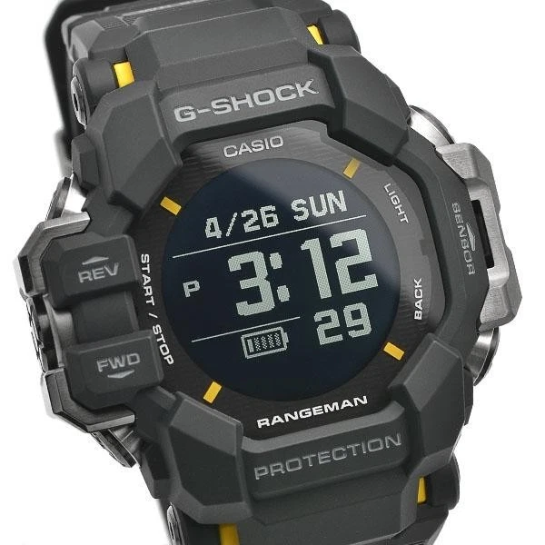 Lunette Jaune Pour Casio G-Shock Rangeman GPR-H1000-9 - Résine Biosourcée - Neuve