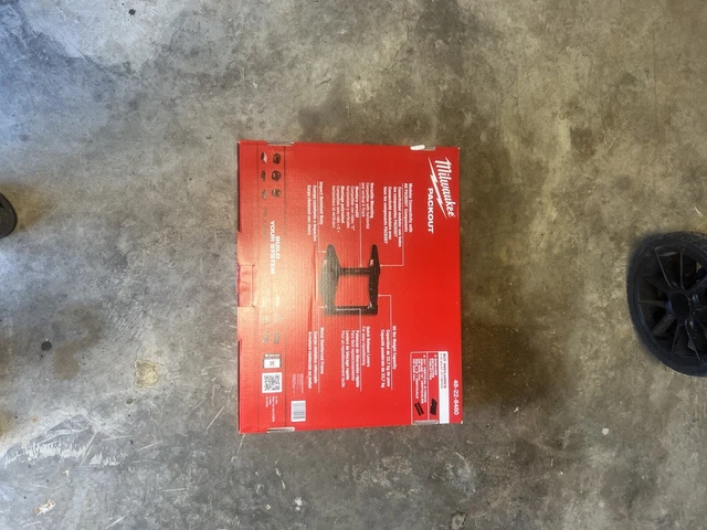 MILWAUKEE 48-22-8480 WALL-MOUNT Storage Racking Kit - Black $51.00 ...