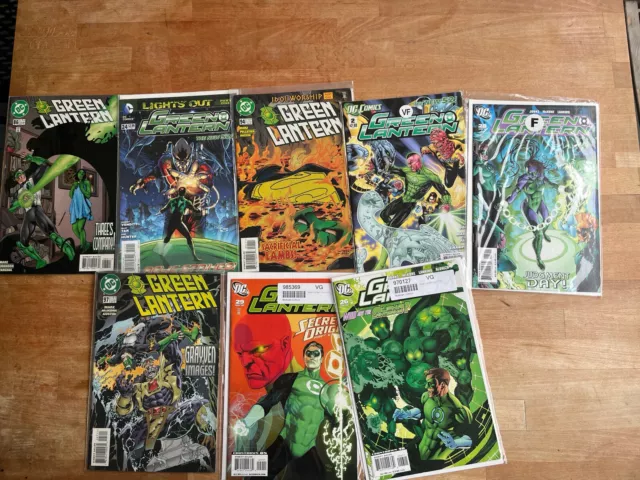 Green Lantern Lot of 8 DC Comic Books