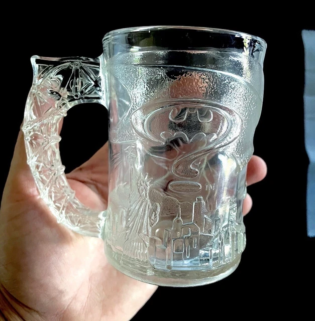 MCDONALD'S BATMAN FOREVER GLASS from 1995