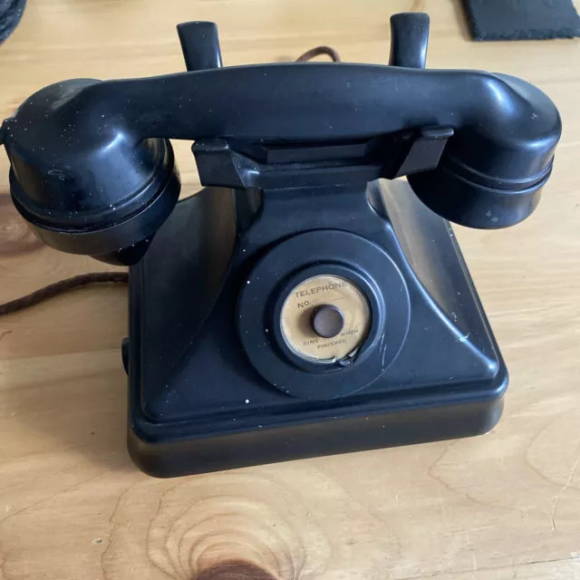 Vintage Bakelite Siemens Telephone