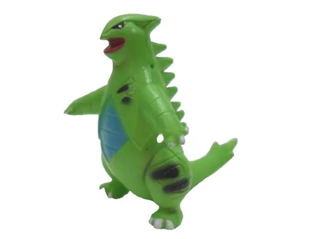 FAKE/FALSO-POKEMON MONSTER "Tyranitar" gomma plastica-Cina Nintendo/tomy cm. 4,7