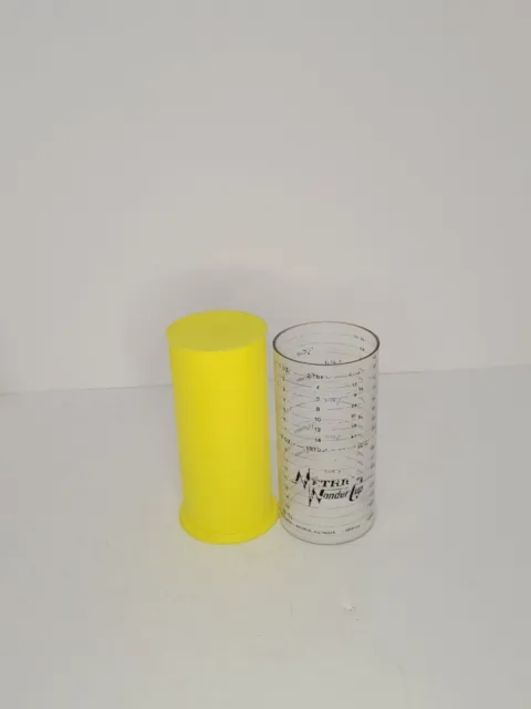 Milmour Products Metric Wonder 2 Cup Measuring Cup Wet/Dry Measure Yellow USA K3