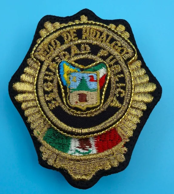 Q62, OBSOLETE bullion CDMX- Mexican Police badge.