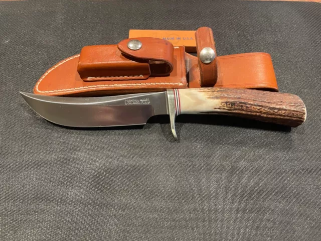 Randall Made Knife Model 4-5 Hunter Skinner stag handle