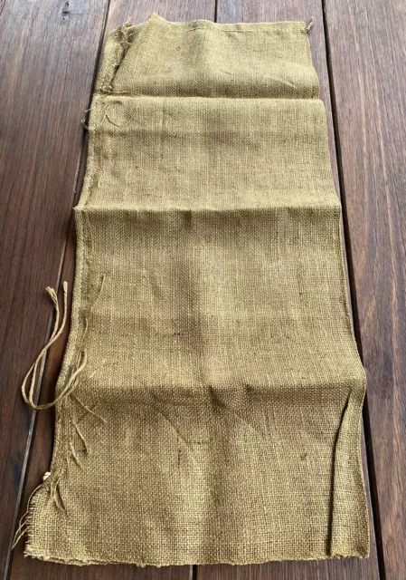 Australian Army Hessian Sand Bag Un-Used 85 x 35cm