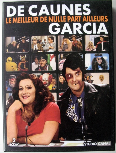 DVD -  De Caunes-Garcia (coffret 2 DVD) : Le Meilleur de nulle part ailleurs