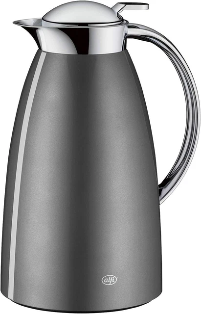 Contenitrice isolante Alfi Gusto 1L caraffa termica acciaio inox calda/fredda caffettiera grigia