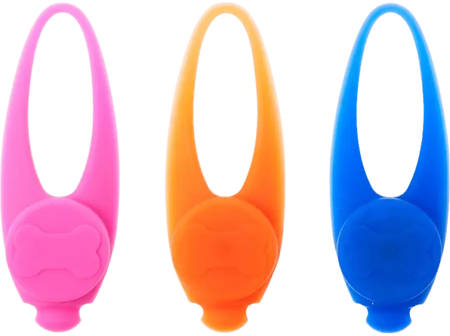 Collar luz LED Flamingo Day & Night Blinkis, Para mascotas, Silicona, 1 unidad