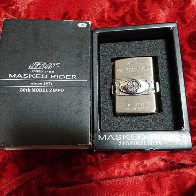 zippo 仮面ライダー MASKED RIDER 30th ベルトメタル 2001年製造