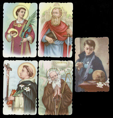 lotto santini-holy cards lot-lot images pieuses-konvolut heiligenbildichen n2614 