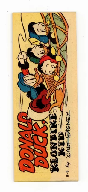 Donald Duck Klondike Kid Mini Comic #8 VF+ 8.5 1950