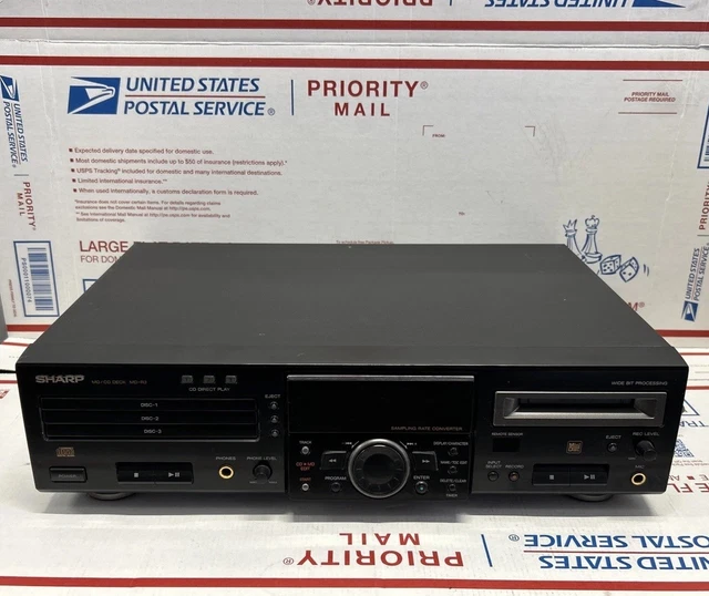 Lecteur Minidisc JVC XM-PX3BU - Occasion, Fonctionne, Look Vintage