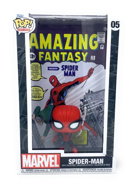 Funko Pop Cover! Marvel: Amazing Spider-Man Collectible-NEW!
