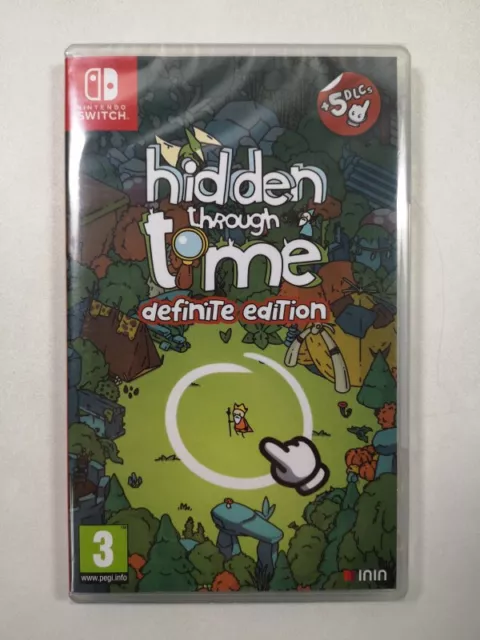 Hidden Through Time - Definitive Edition - Switch Uk New (En/Fr/De/Es/It/Pt)