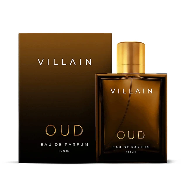 VILLAIN OUD Eau De Perfum Long Lasting For Men Ideal gift for Men 100 ML