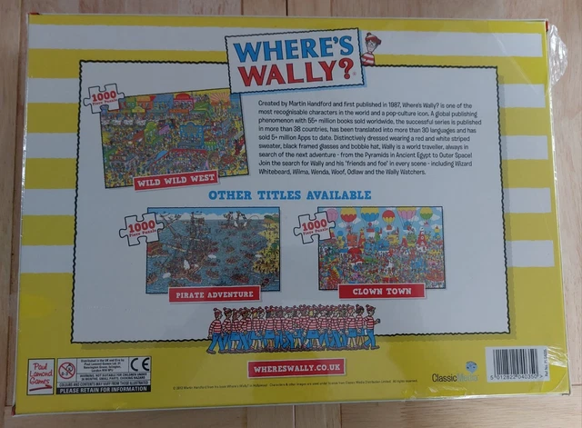 Puzzle 1000 Pezzi Paul Lamond – Dov’è Wally? L’ultimo Giorno Degli Aztechi, 48x68 Cm