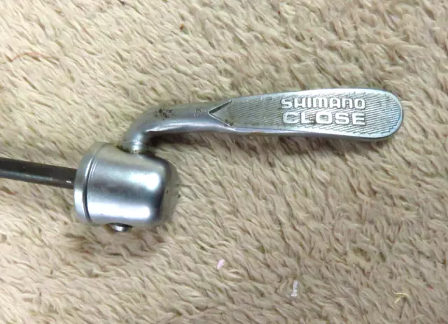 Vintage Shimano Front Skewer Silver Quick Release QR 100 mm #305