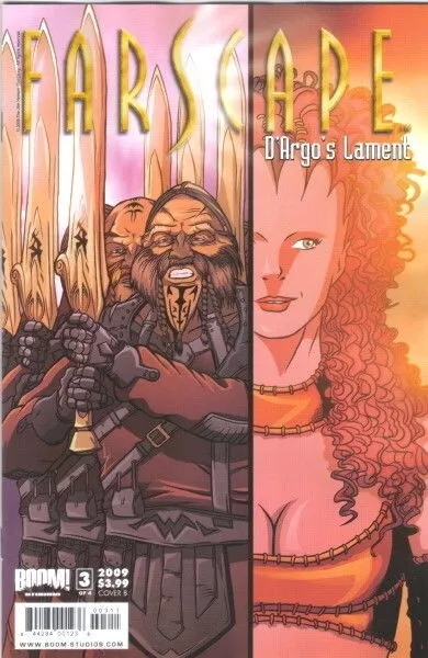 Farscape D'Argo's Lament Comic Book #3 Cover B 2009 VERY HIGH GRADE UNREAD NEW