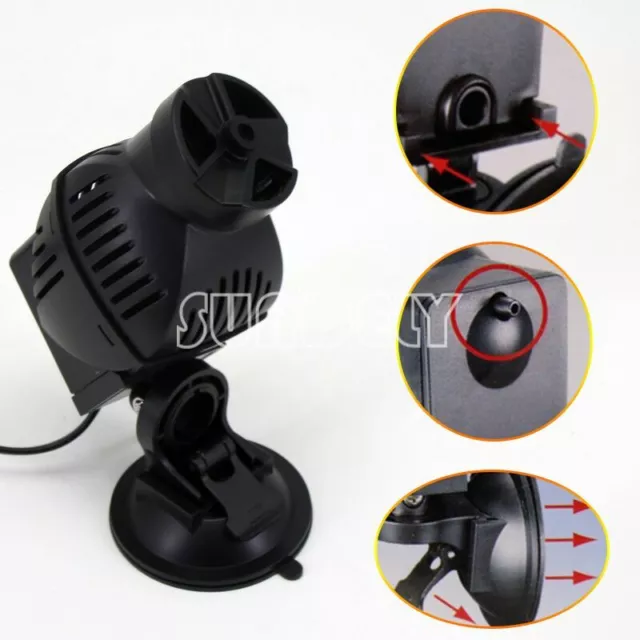 Wave Maker Aquarium Fish Tank Powerhead Marine Reef Biological 360°12W UK PLUG