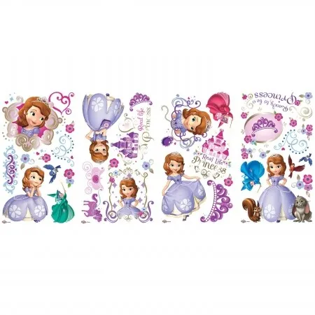 Sofia the First Peel and Stick Wall Decals