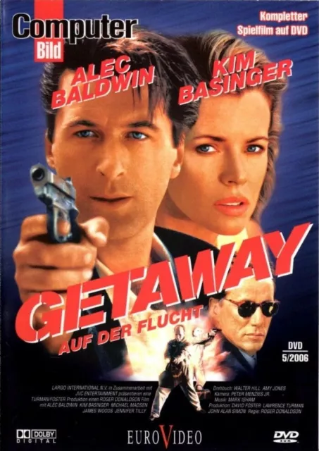 Getaway ,DVD, Alec Baldwin und Kim Basinger  Dachbodenfund, Thriller