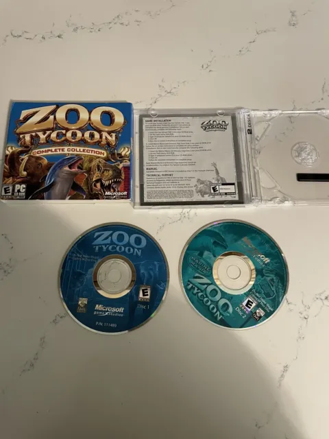 ZOO TYCOON Complete Collection PC plus Deux EX