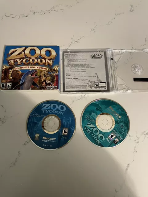 Zoo Tycoon Complete Collection PC NEW Sealed UK Version