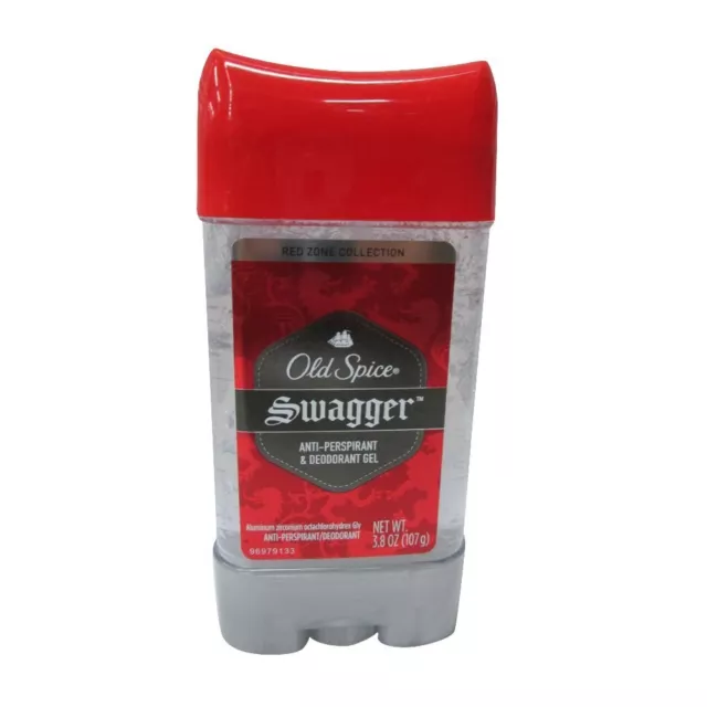 Antitranspirante y desodorante gel transparente antitranspirante y desodorante Old Spice Swagger 3,8 Fl oz