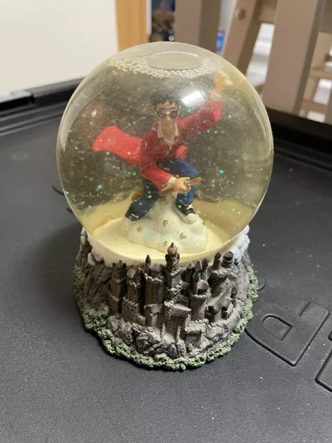 Harry Potter Quidditch Snow Globe Dome Warner Bros 2000 853100 RETIRED RARE