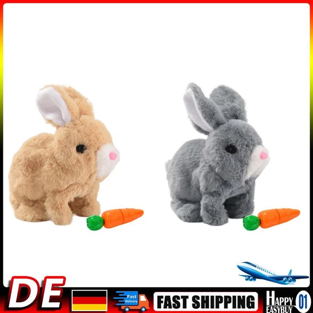Sniff N' Snack Bunny – Interaktives Kaninchen-Spielzeug Aus Holz Mit Beweglicher Schublade Für Leckerlis