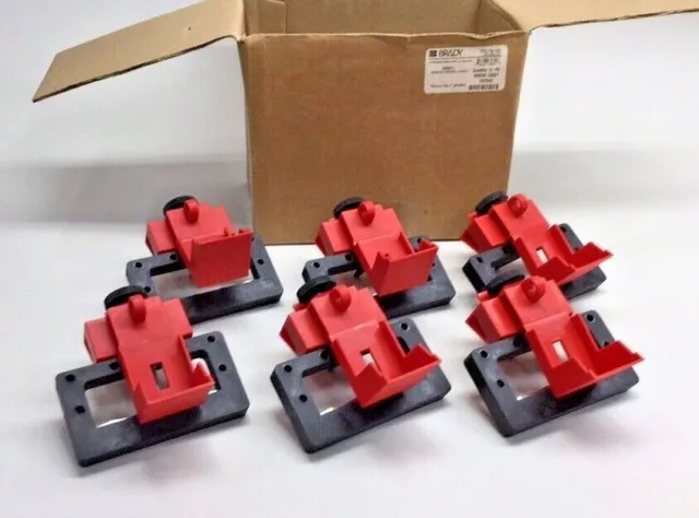Brady 65321-6 Oversize Circuit Breaker Lockouts 65321 (Pack of 6) Y67549