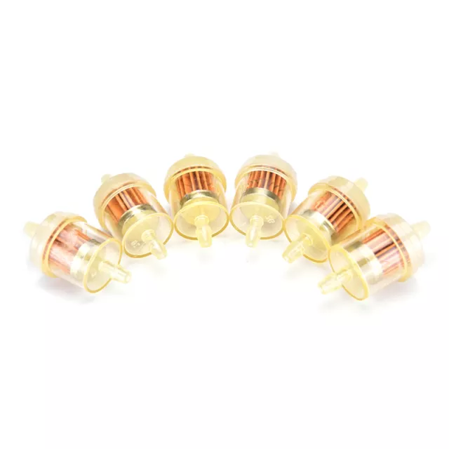 New Universal Inline Mini Hose Fuel Gasoline Motorcycle Scooter Filter ATWR