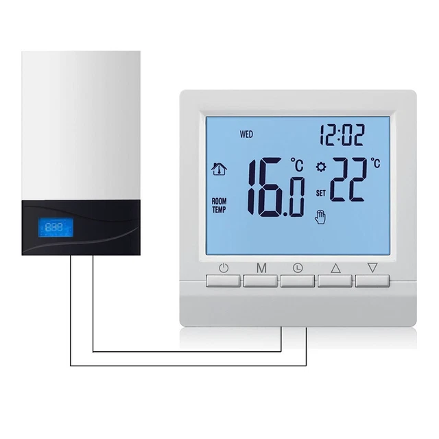 For Maison Hôtel Thermostat Chauffage Thermostat 85/85/28 MM 150UW AC 110-230V