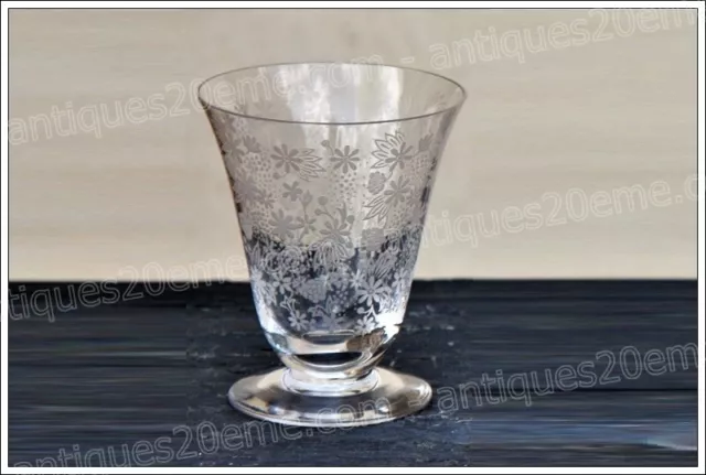 Set de 4 verres à vin n°4 en cristal de Baccarat Elisabeth 8,3 cm - Wine glasses 3