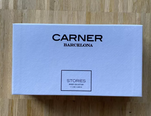 Carner Barcelona Stories Discovery Collection Woody ~ 7 X 2.5 Ml Eau De Parfums