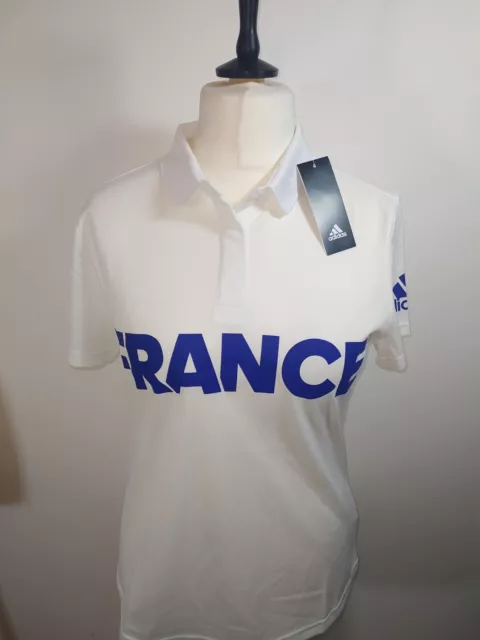 Polo Neuf Officiel Équipe France Olympique Taille 36 adulte Femme Maillot