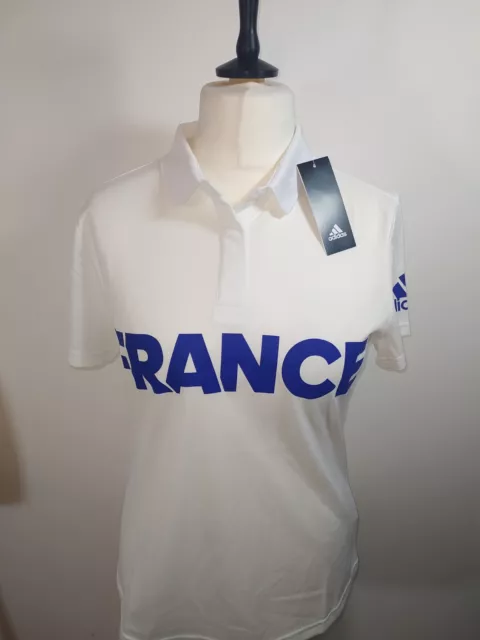 Polo Neuf Officiel Équipe France Olympique Taille 40 adulte Femme Maillot