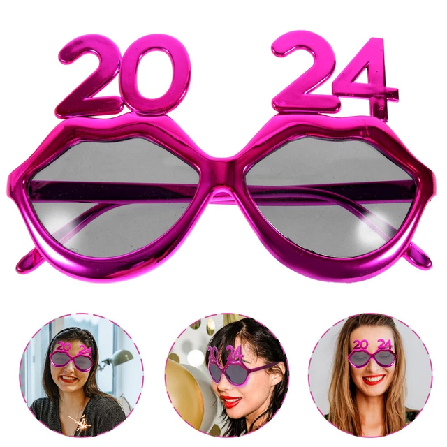 NEW YEAR 2024 Eyeglasses Party Glasses 2024 New Year Party Funny