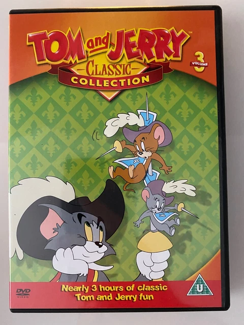 TOM AND JERRY - Classic Collection - Volume 3 DVD FAST DISPATCH UK £2. ...