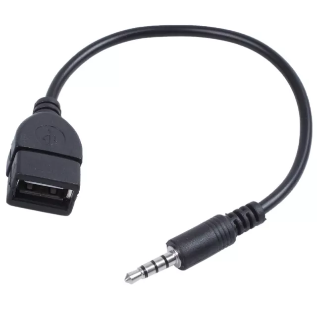 USB jack, AUX, 3.5 mm jack for audio data charging cable black N1O97133