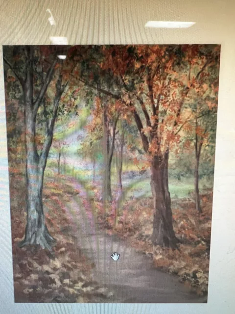 Fall 10'x20' Muslin 100% Airbrush Painted Photo Backdrop Background 45-622