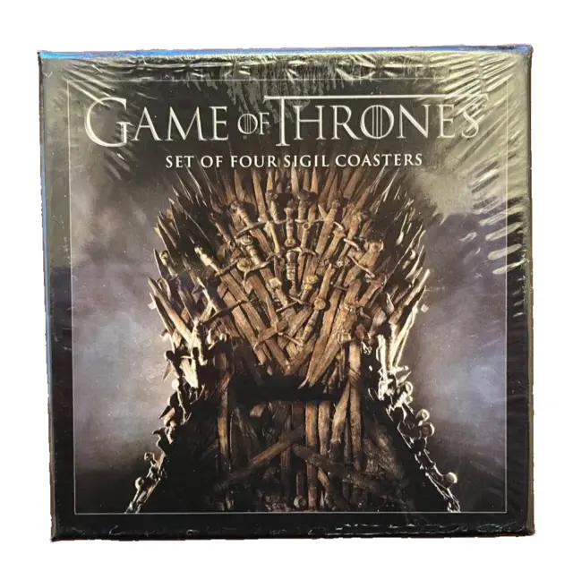 Game of Thrones Set of Four Sigil Coasters