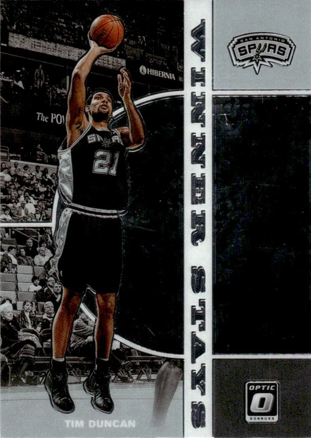2019-20 Donruss Optic Winner Stays Tim Duncan San Antonio Spurs #7