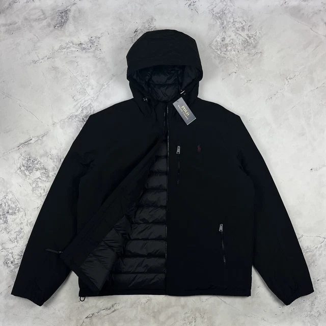 Ralph Lauren ‘Thorpe’ Black Water Repellent Down Jacket Size Large L *BNWT* NEW