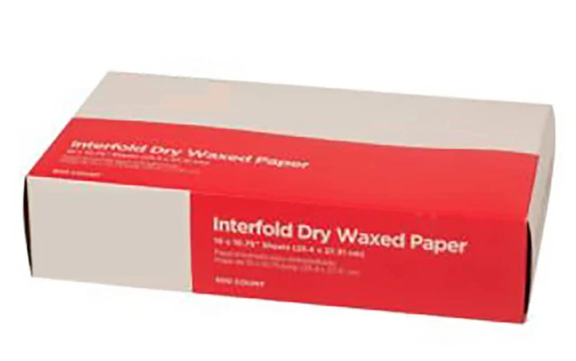 (Gordon) Deli Wax Paper 10-500Ct Deli Wax Paper, 10" X 10.75" (Pack of 500), Whi